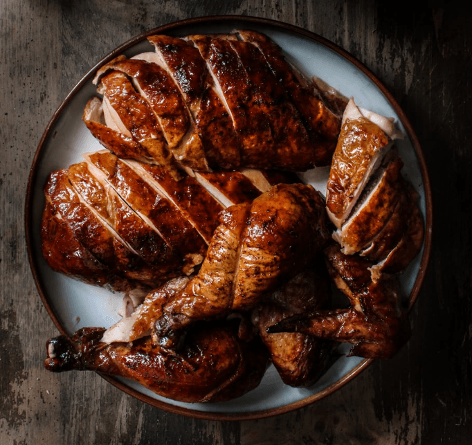 Grilled Guinea Fowl