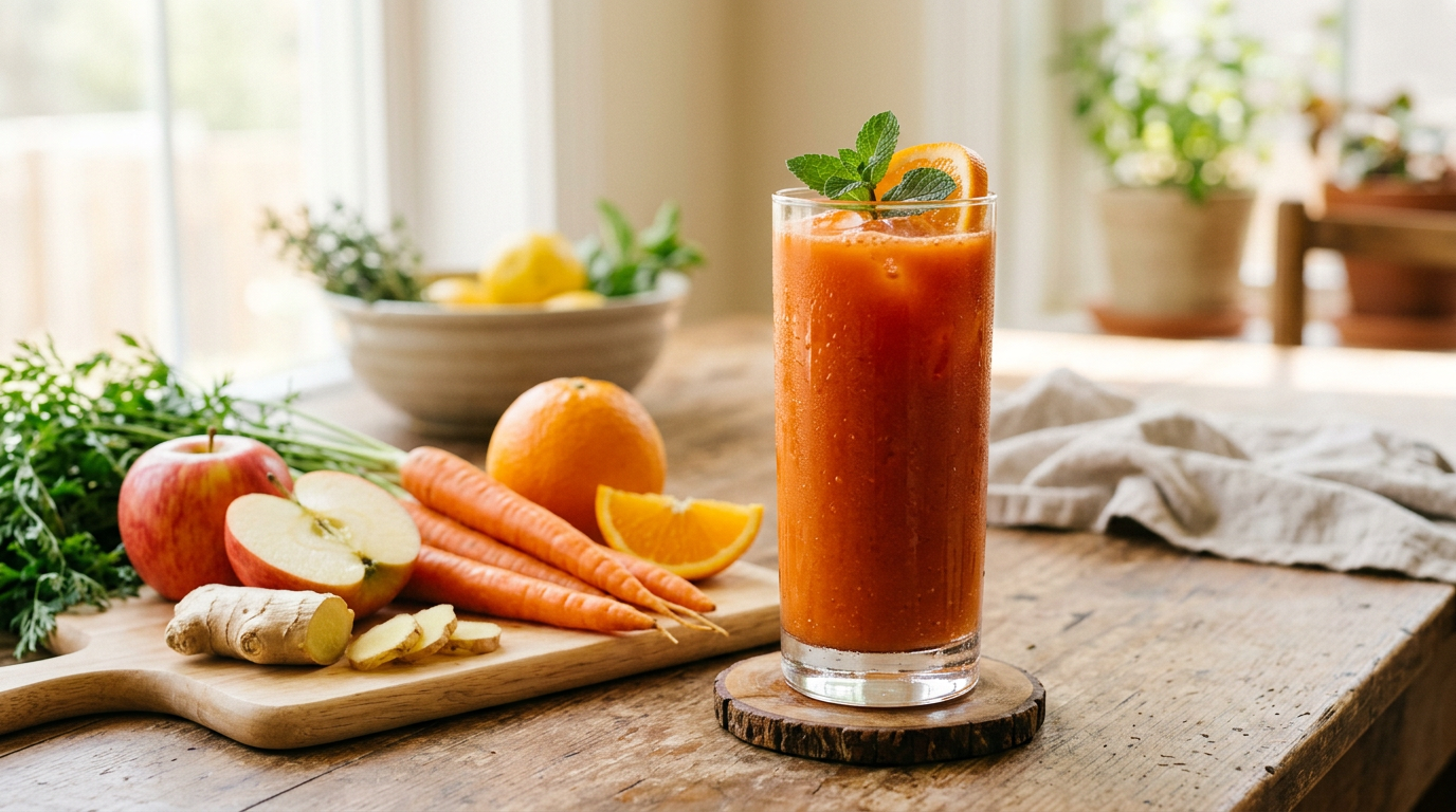Carrot, Apple, Orange & Ginger